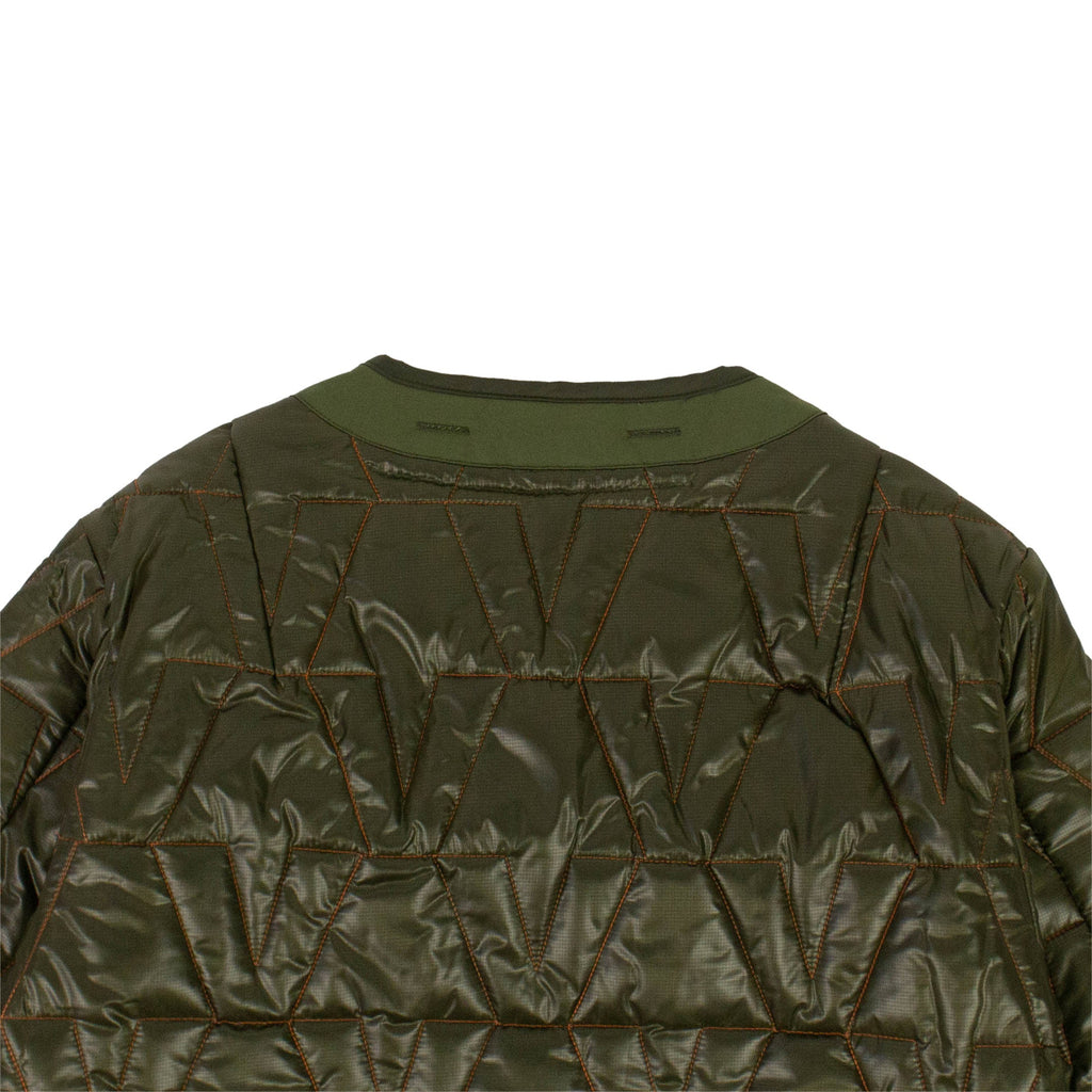 Green Quilted Jacket