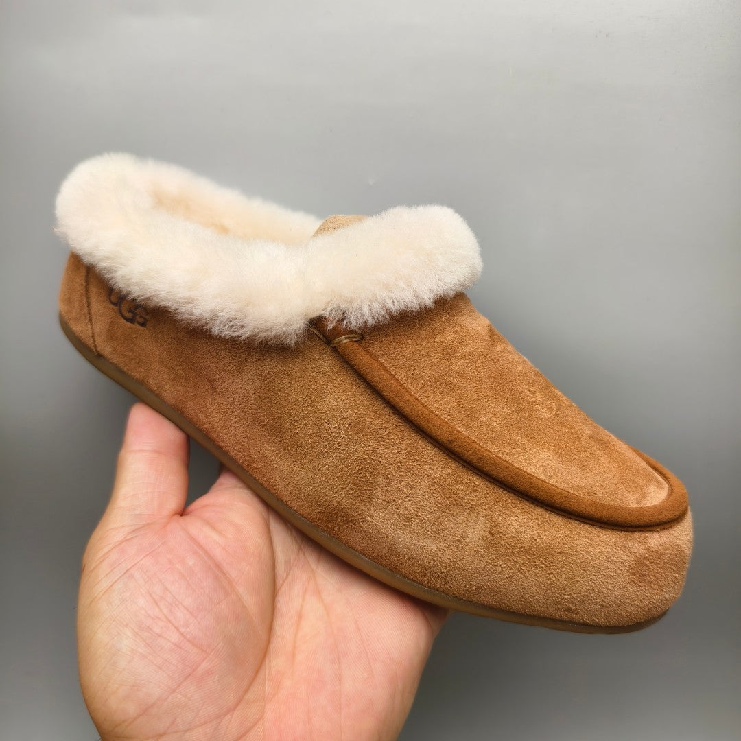 Chestnut Slip-On Casual House Shoes — New Arrival | In Stock
