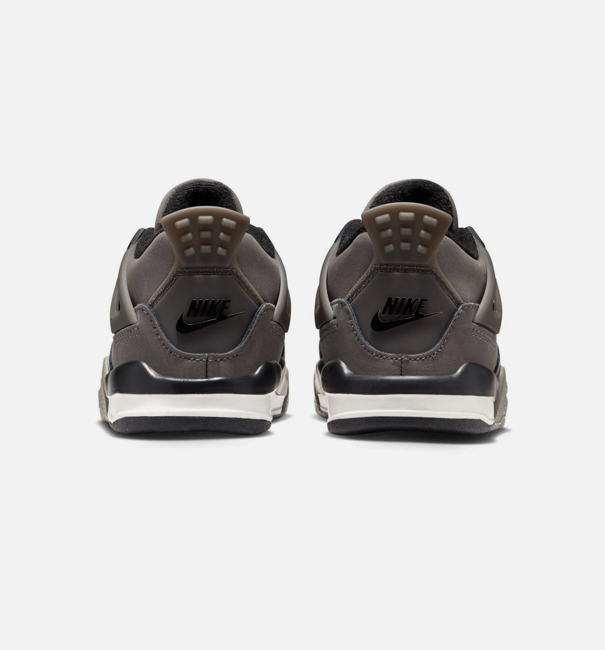 Air Jordan 4 Retro Cave Stone and Black Infant Sneakers - Cave Stone/Black/Moon Particle