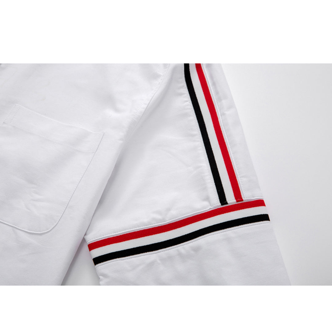 Classic Four-Bar Solid Dress Shirt | Thom Browne