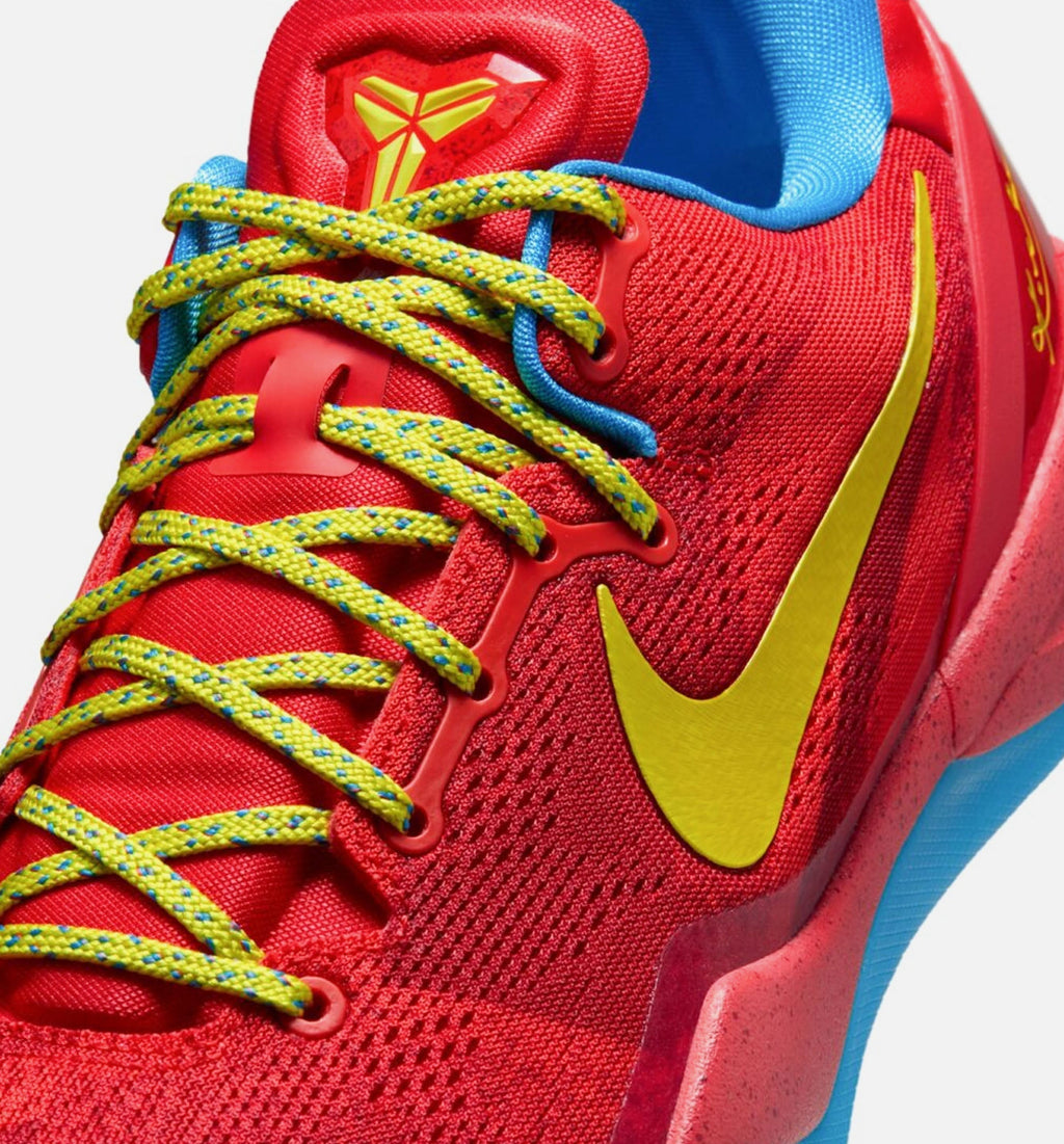 Kobe VIII Protro Year Of The Horse Men's Lifestyle Shoes - Light Crimson/Bright Blue/Vivid Citron