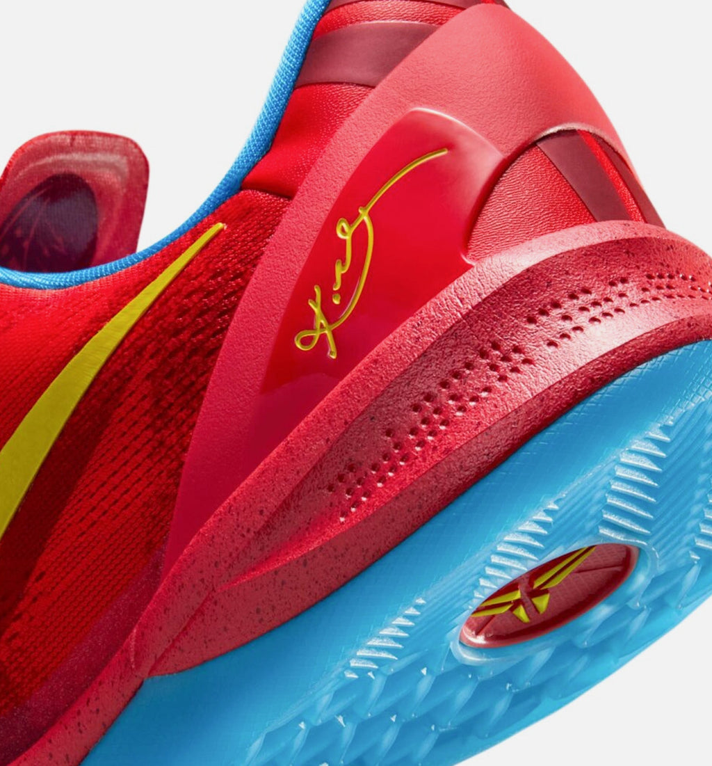 Kobe VIII Protro Year Of The Horse Men's Lifestyle Shoes - Light Crimson/Bright Blue/Vivid Citron