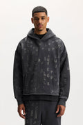 Studded Sequin Hoodie
