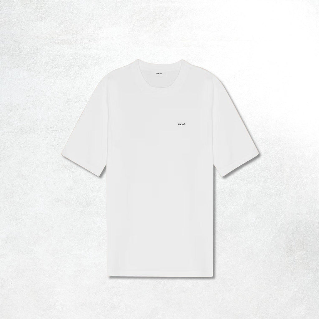 NN07 Adam EMB T-shirt: White