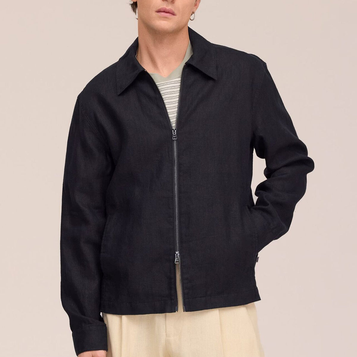 NN07 Alban Jacket: Black