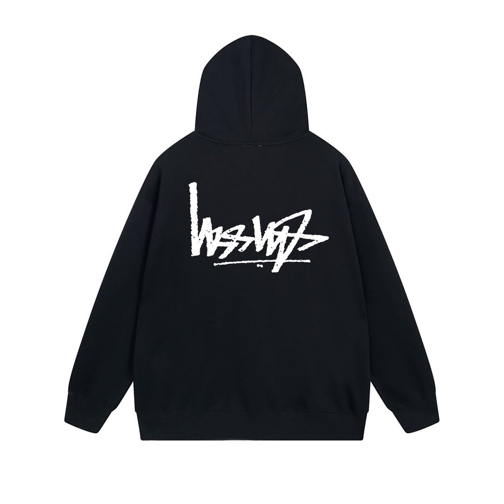 Stussy Hoodie Zip Cardigan Hooded Sweater