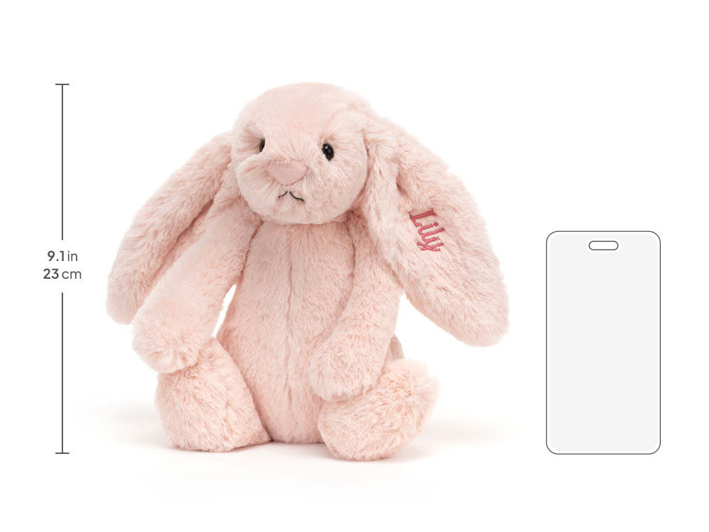 Personalized Bashful Blush Bunny Medium