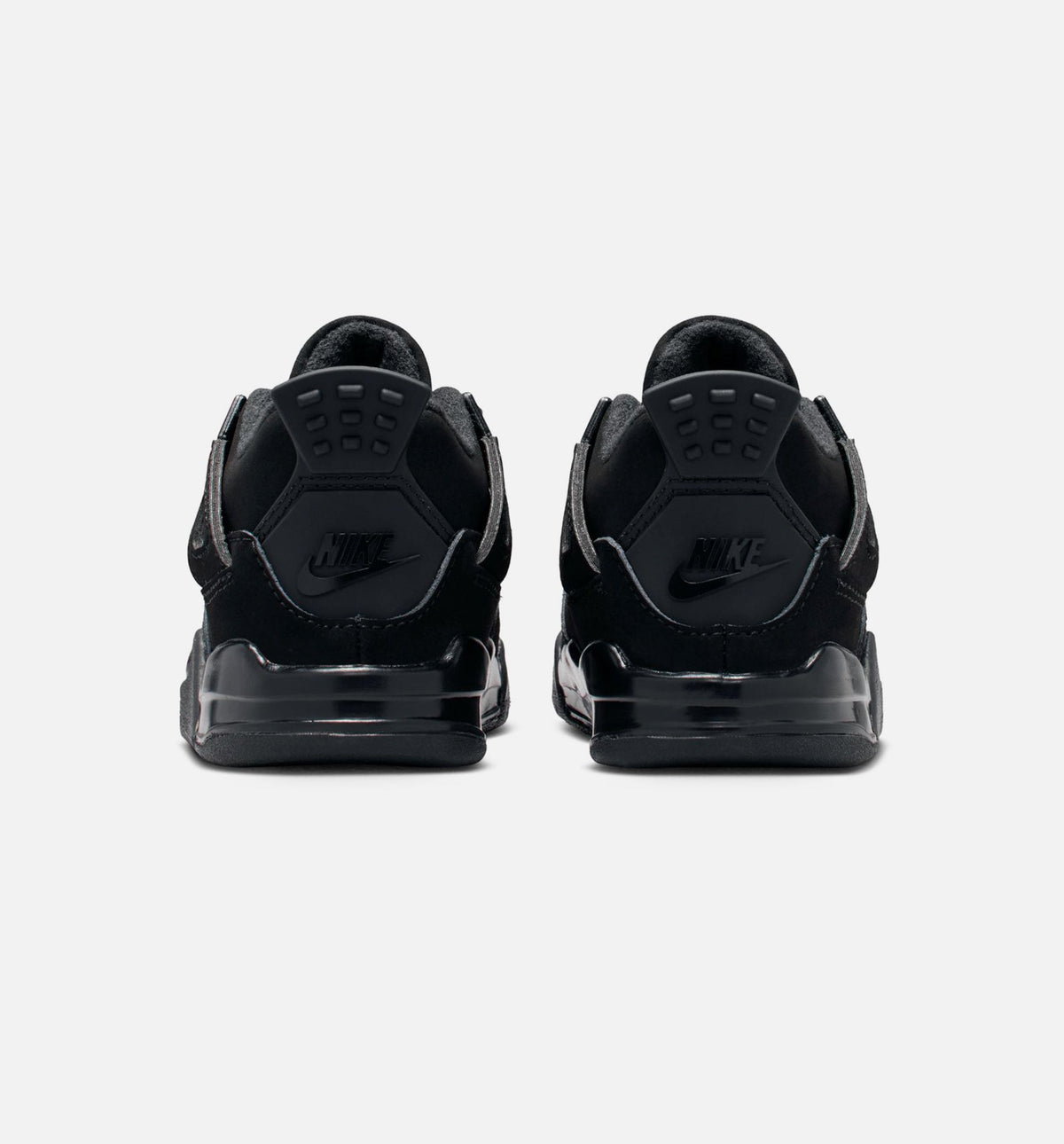 Air Jordan 4 Retro Black Cat Infant & Toddler Lifestyle Shoes - Black/Light Graphite