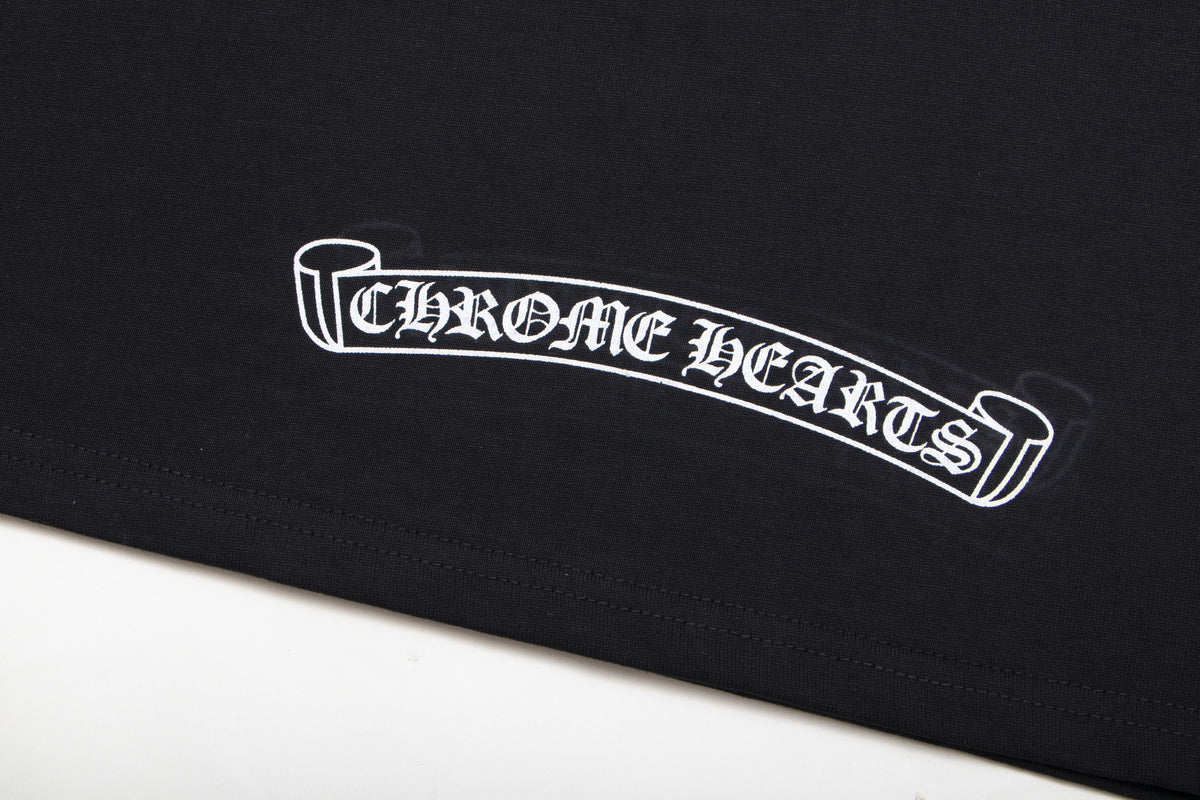 CHROME-HEARTS Eye Chart Dagger T-shirt K6025