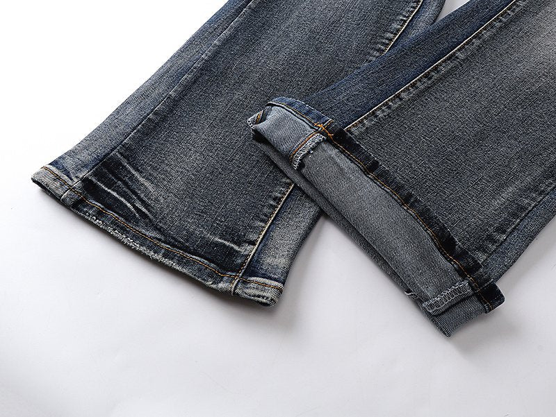 Purple Brand Washed Bootcut Jeans