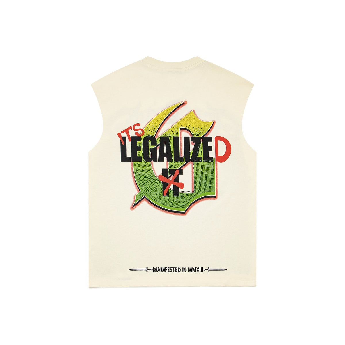 Godspeed Legalized Panther Graphic Sleeveless T-Shirt
