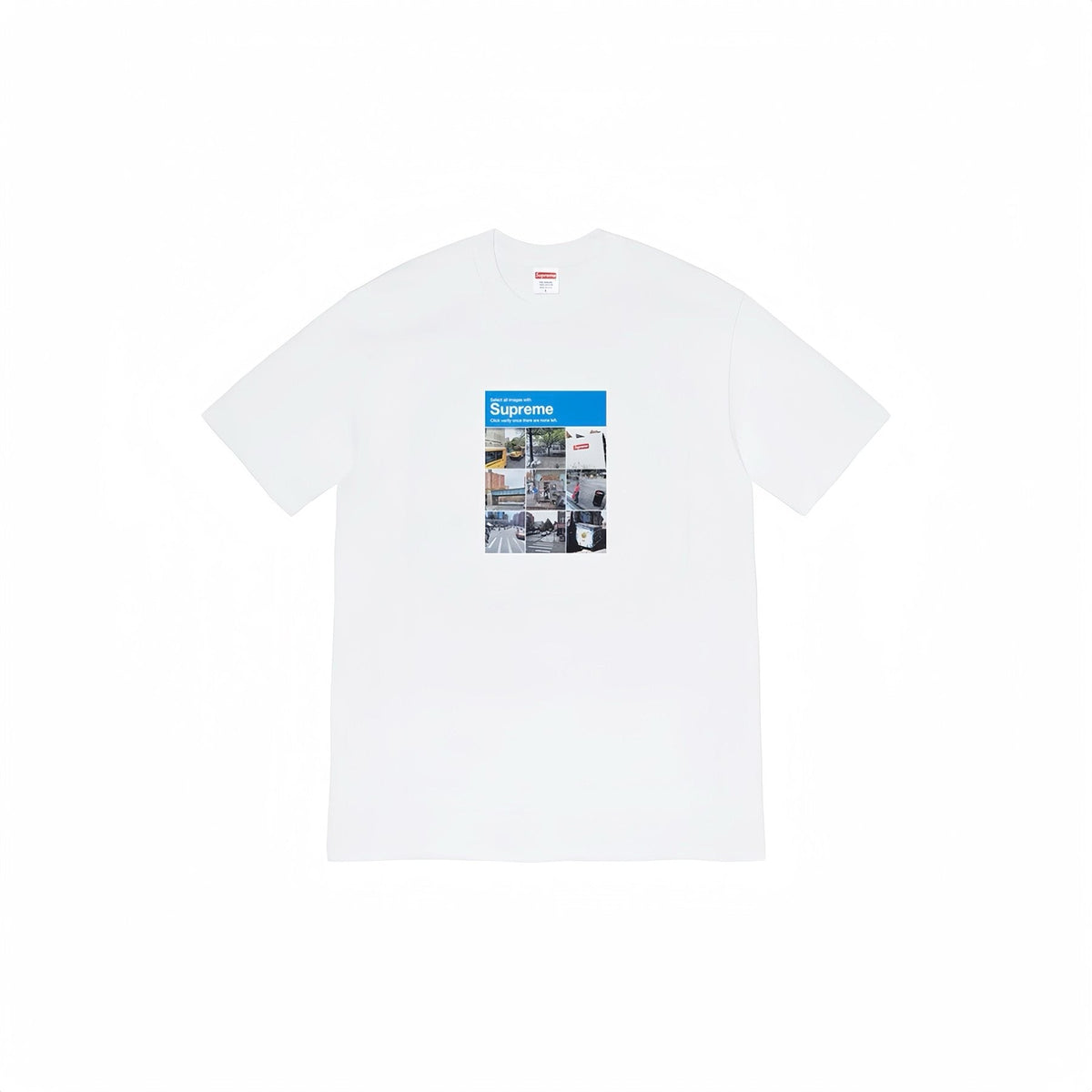 Supreme Verify Graphic T-Shirt