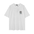 Chrome Hearts Rainbow Floral Cross Graphic T-Shirt