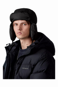 CARHARTT WIP ARDON EAR GUARD CAP Black / Shady Grey
