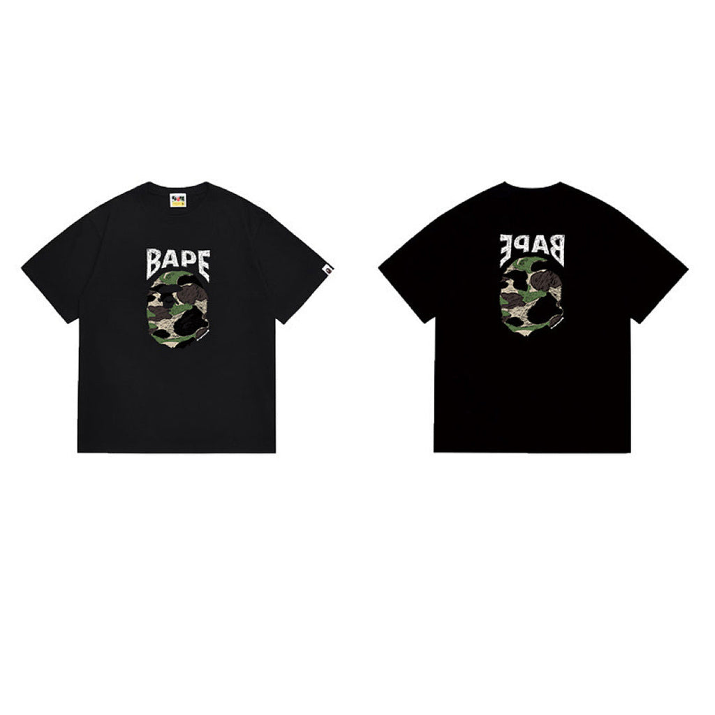 BAPE Ape Head Graphic Streetwear T-Shirt