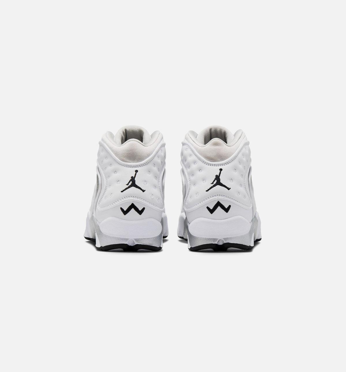 Air Jordan OG Women's Sneakers - White / Black / Metallic Silver