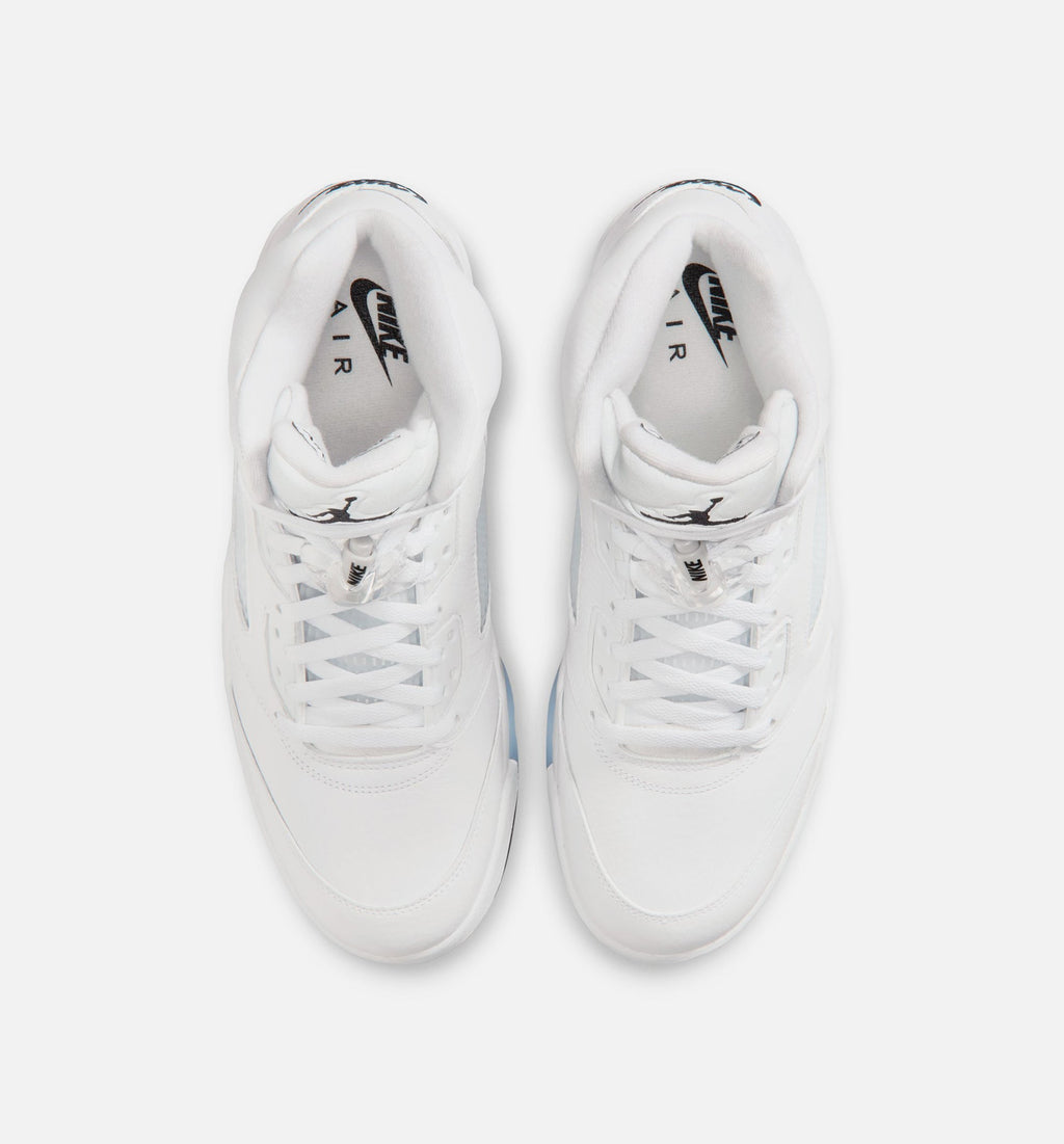 Air Jordan 5 Retro OG White Metallic – Men's Lifestyle Shoe | White/Metallic Silver/Black