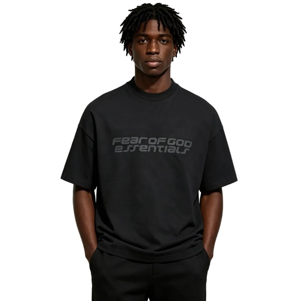 Fear of God Essentials 90s Short Sleeve Tee Vintage Black