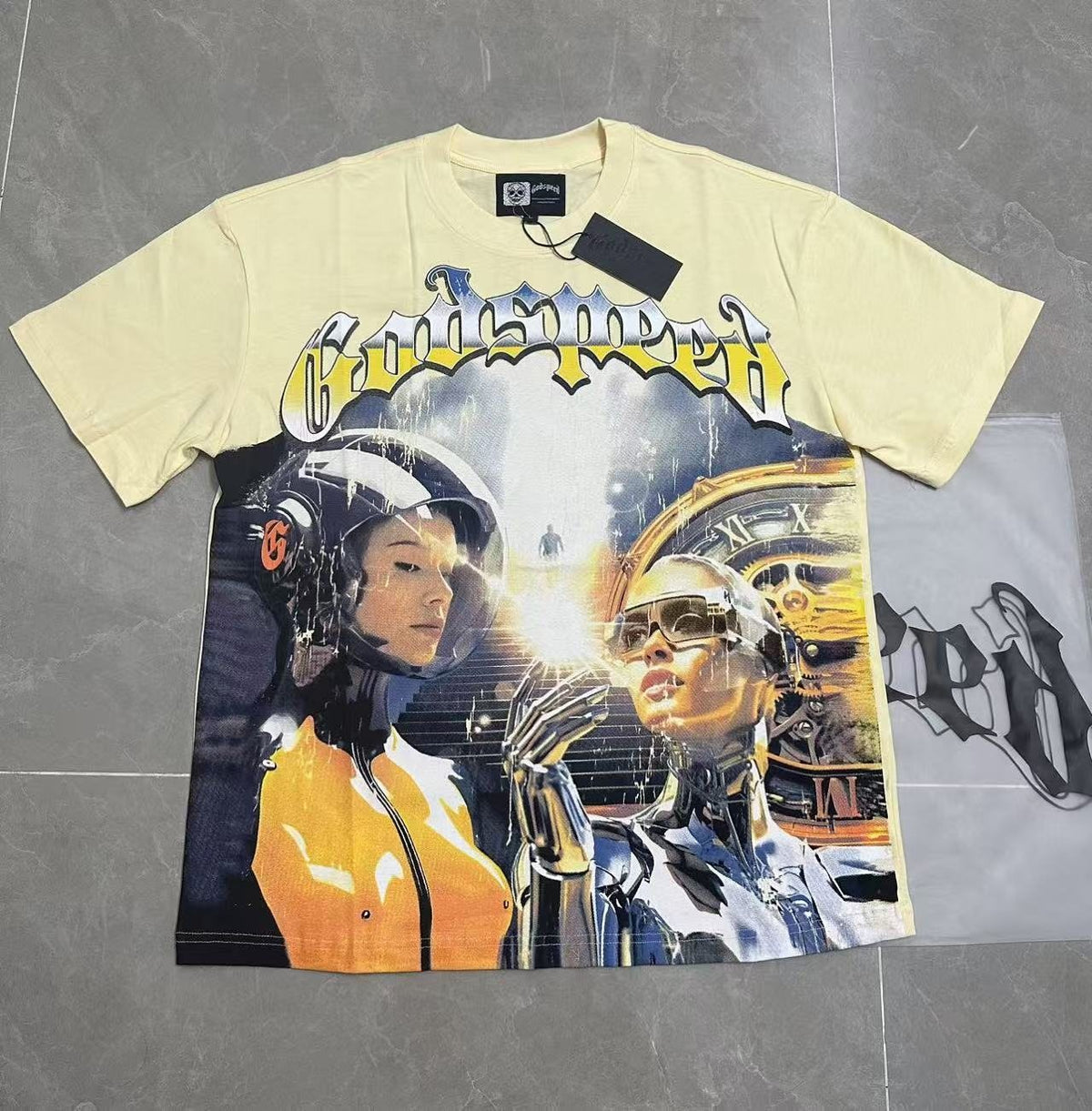 Godspeed Out of Many One Graphic T-Shirt