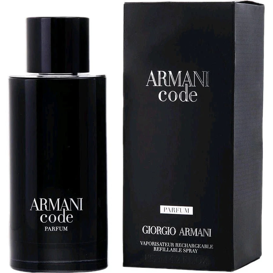 Giorgio Armani Code Parfum Refillable 125ml Men’s Fragrance