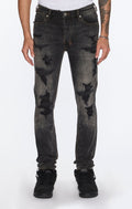 Ksubi Van Winkle Retorqued Repair Denim