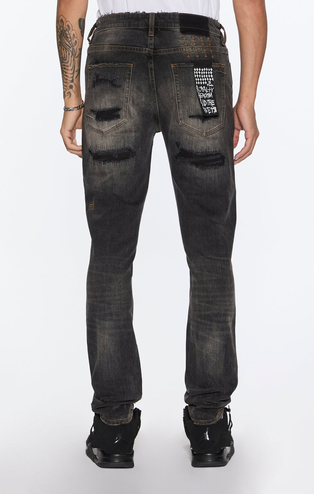 Ksubi Van Winkle Retorqued Repair Denim