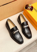 Louis Vuitton Black Bar Loafers
