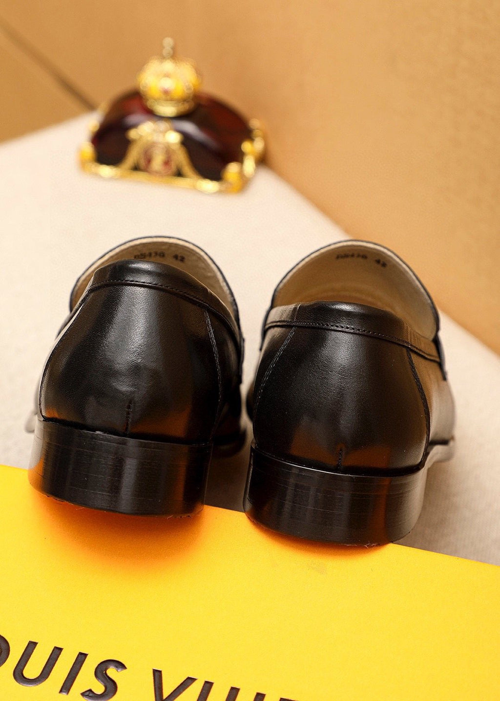 Louis Vuitton Black Bar Loafers