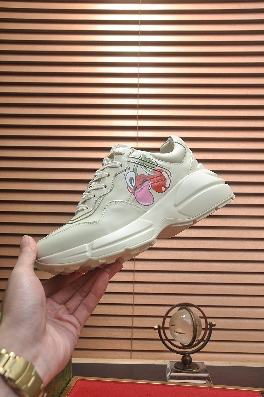 Gucci Heart & Cherry Chunky Sneakers