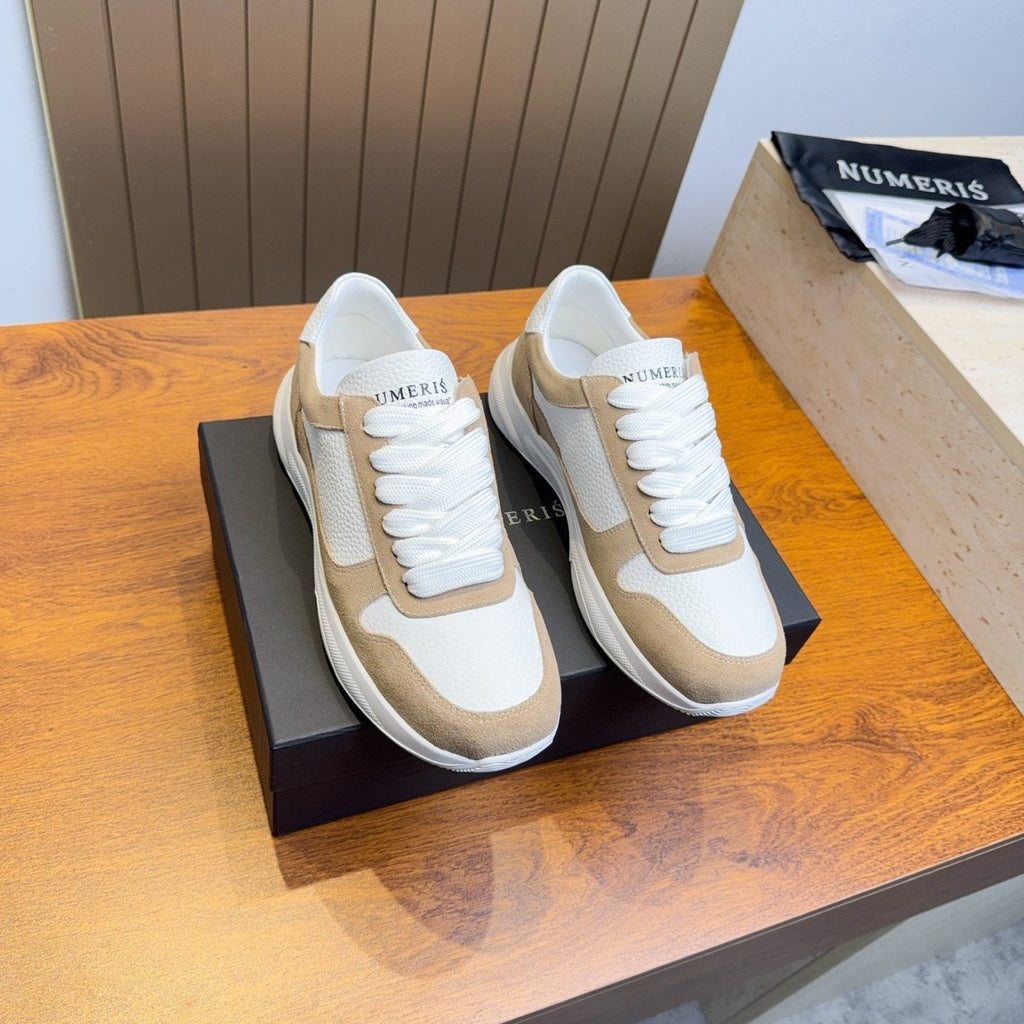 Numeris Paneled Low-Top Sneakers