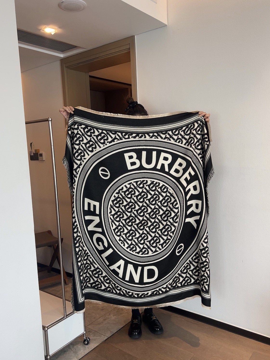 Burberry Graphic Square Scarf