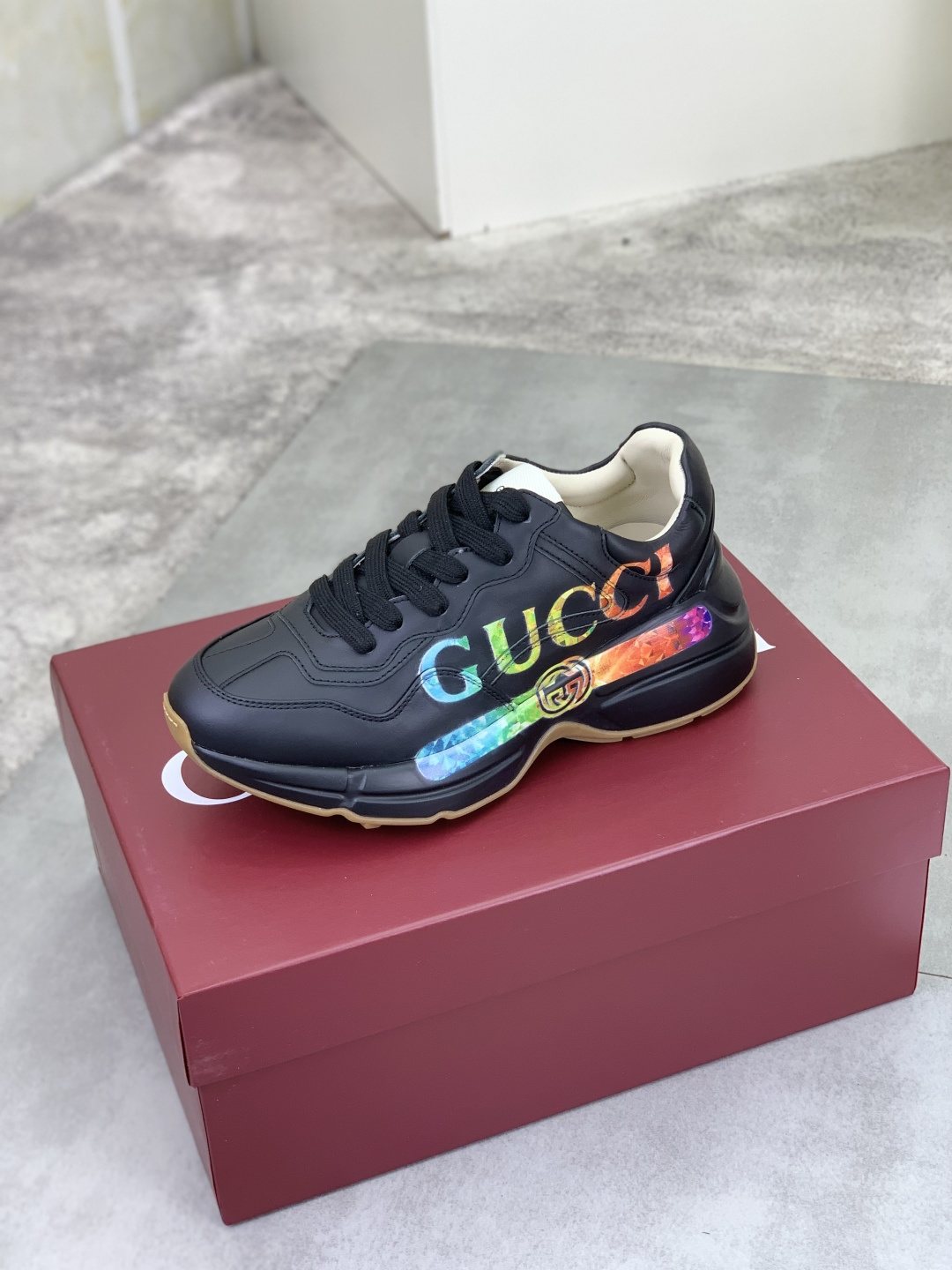Gucci Multicolor Accent Chunky Sneakers