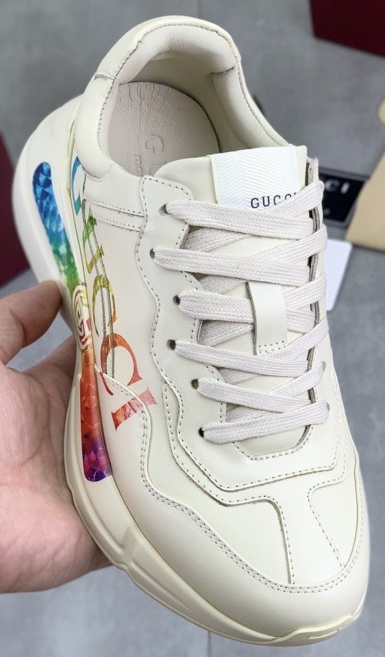 Gucci Multicolor Accent Chunky Sneakers