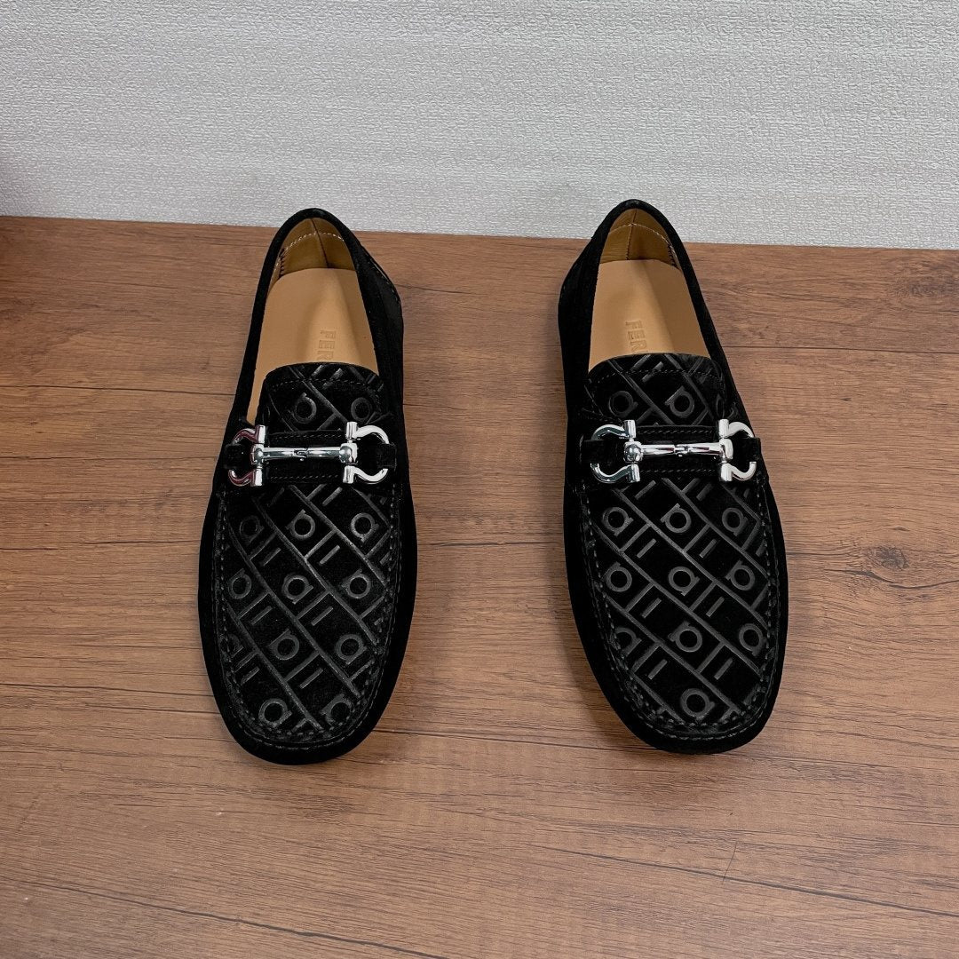 Ferragamo Horsebit Driving Shoes