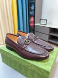 Gucci Men's Metal-Accent Loafers