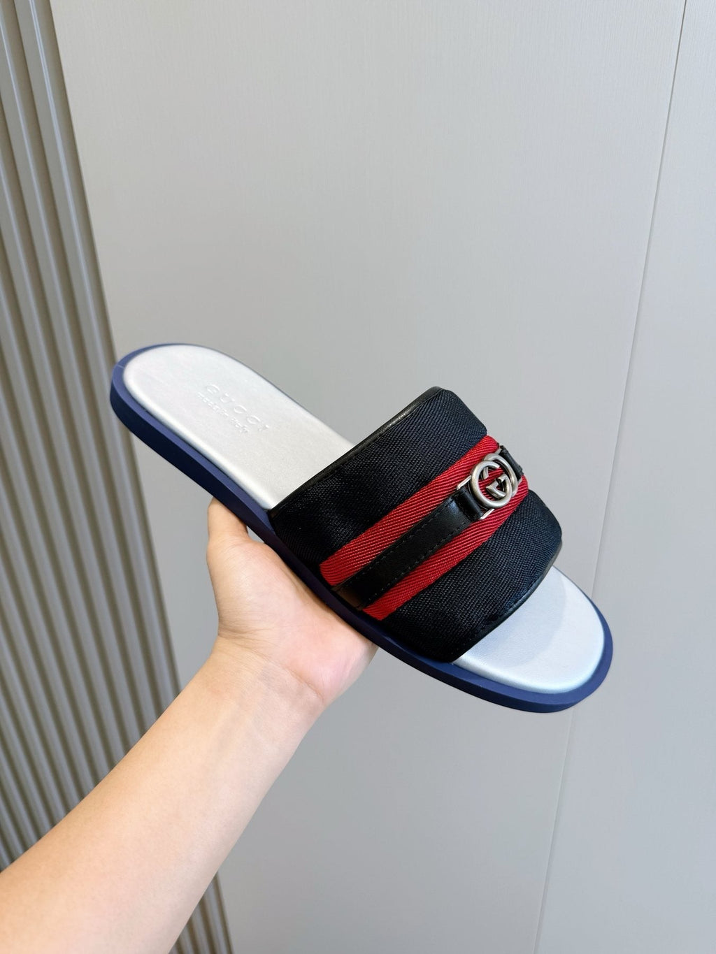 Gucci Interlocking G Slide Sandals