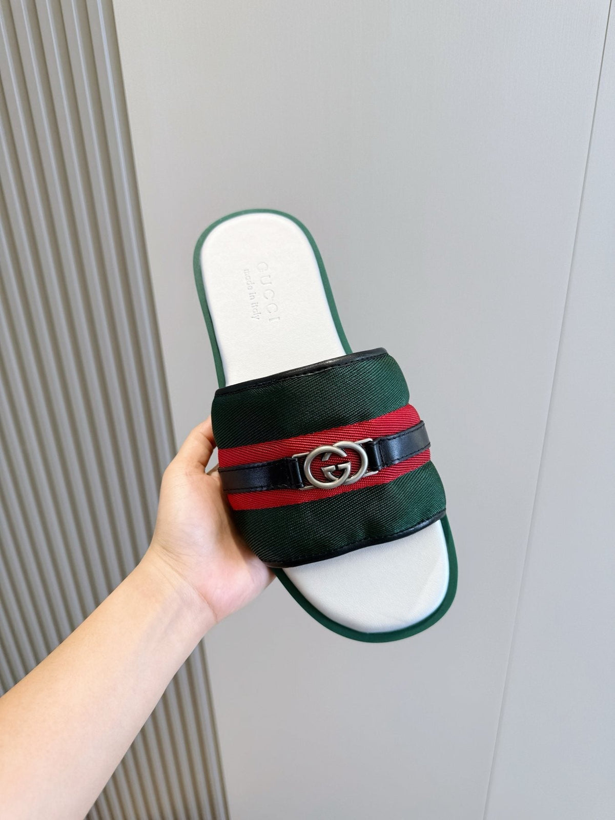 Gucci Interlocking G Slide Sandals