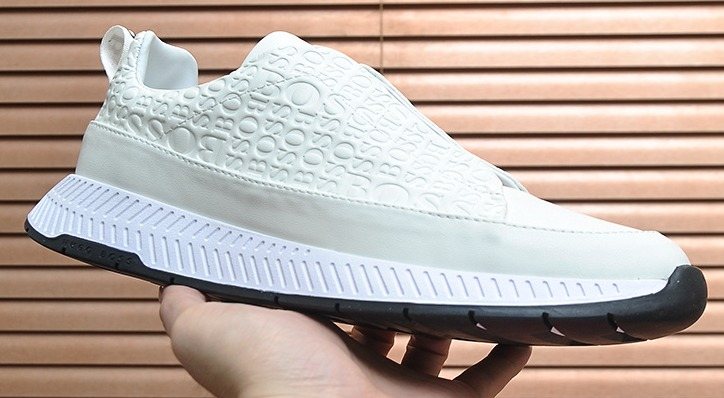 Hugo Boss Textured Low-Top Sneakers
