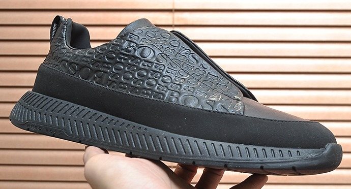 Hugo Boss Textured Low-Top Sneakers