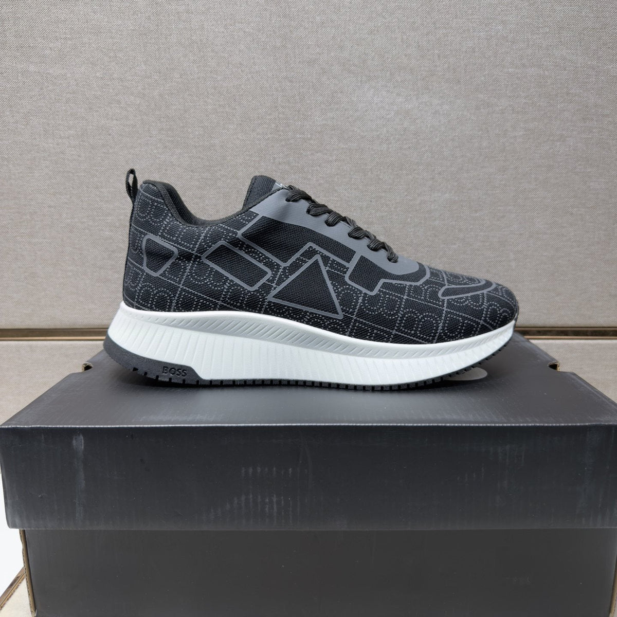 BOSS Men's Low-Top Sneakers - Mesh Lining