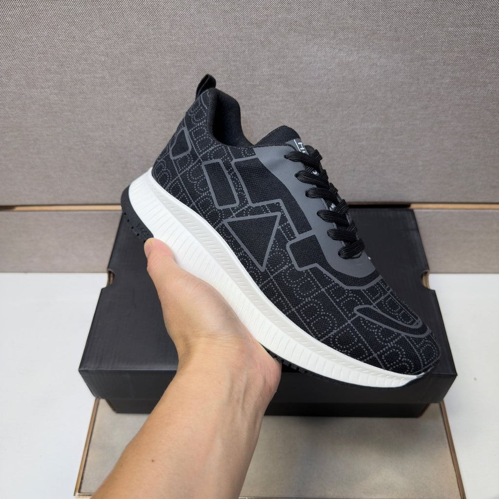 BOSS Men's Low-Top Sneakers - Mesh Lining