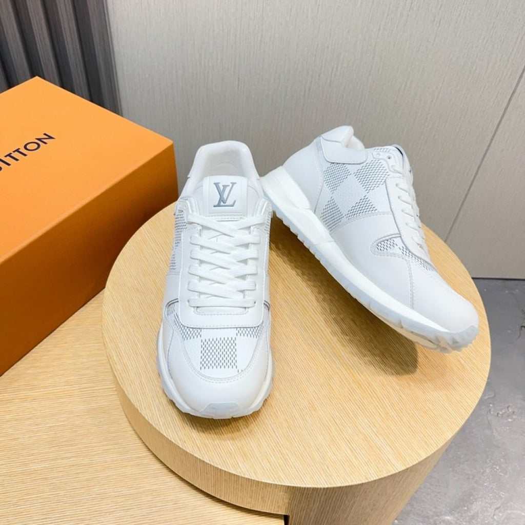 Louis Vuitton White Low-Top Sneakers