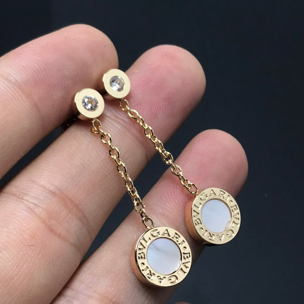 Bvlgari ZERO 1 DROP GOLD EARRINGS
