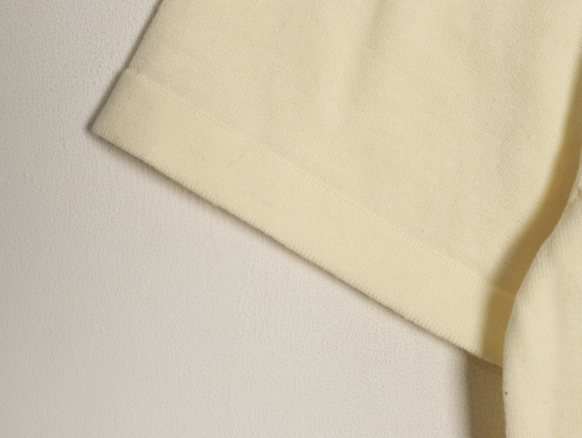 Louis Vuitton Crewneck Short-Sleeve T-Shirt - Cream